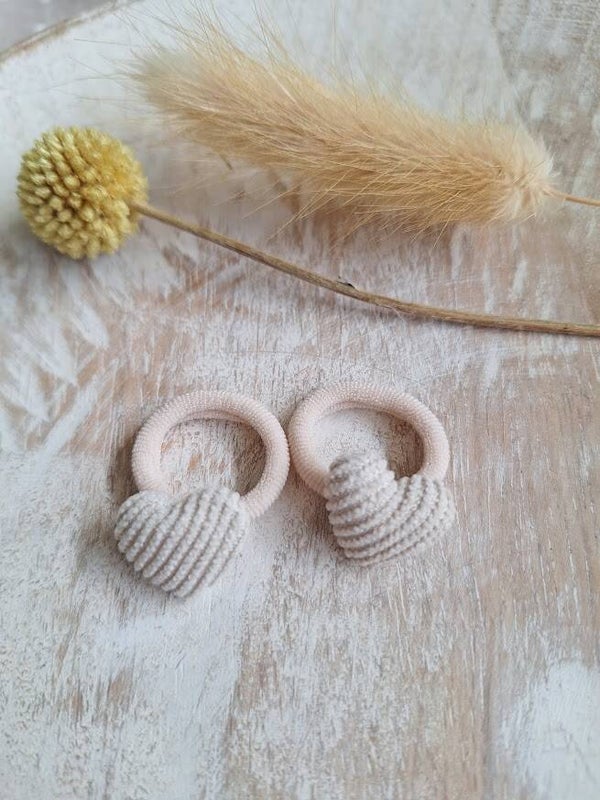 Elastiekje Lola - beige (1st.)