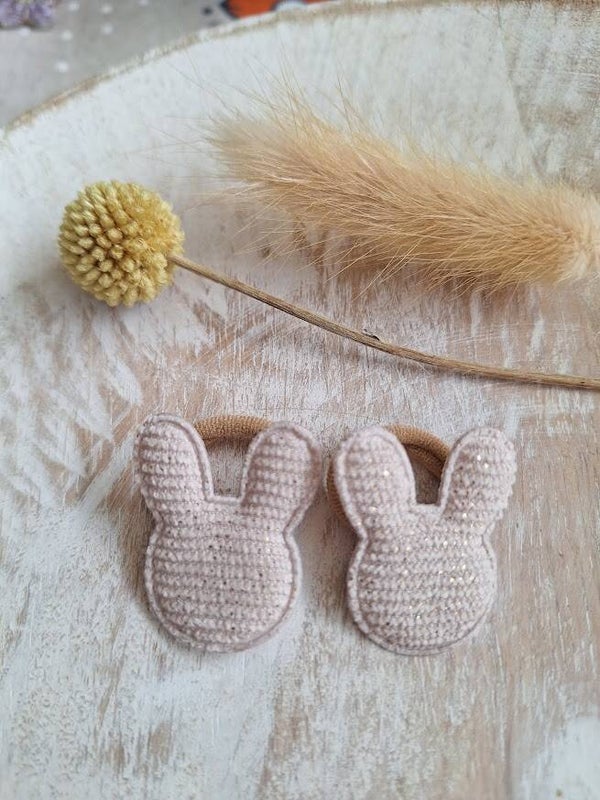Elastiekje Haasje - beige (1st.)