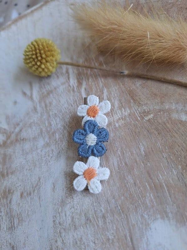 Alligator Nina - wit/blauw