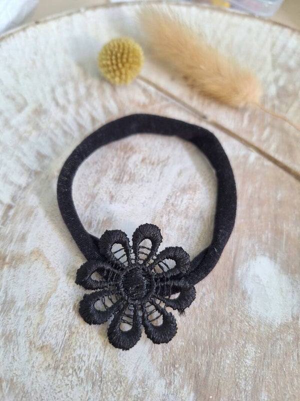 Baby haarbandje Blacky