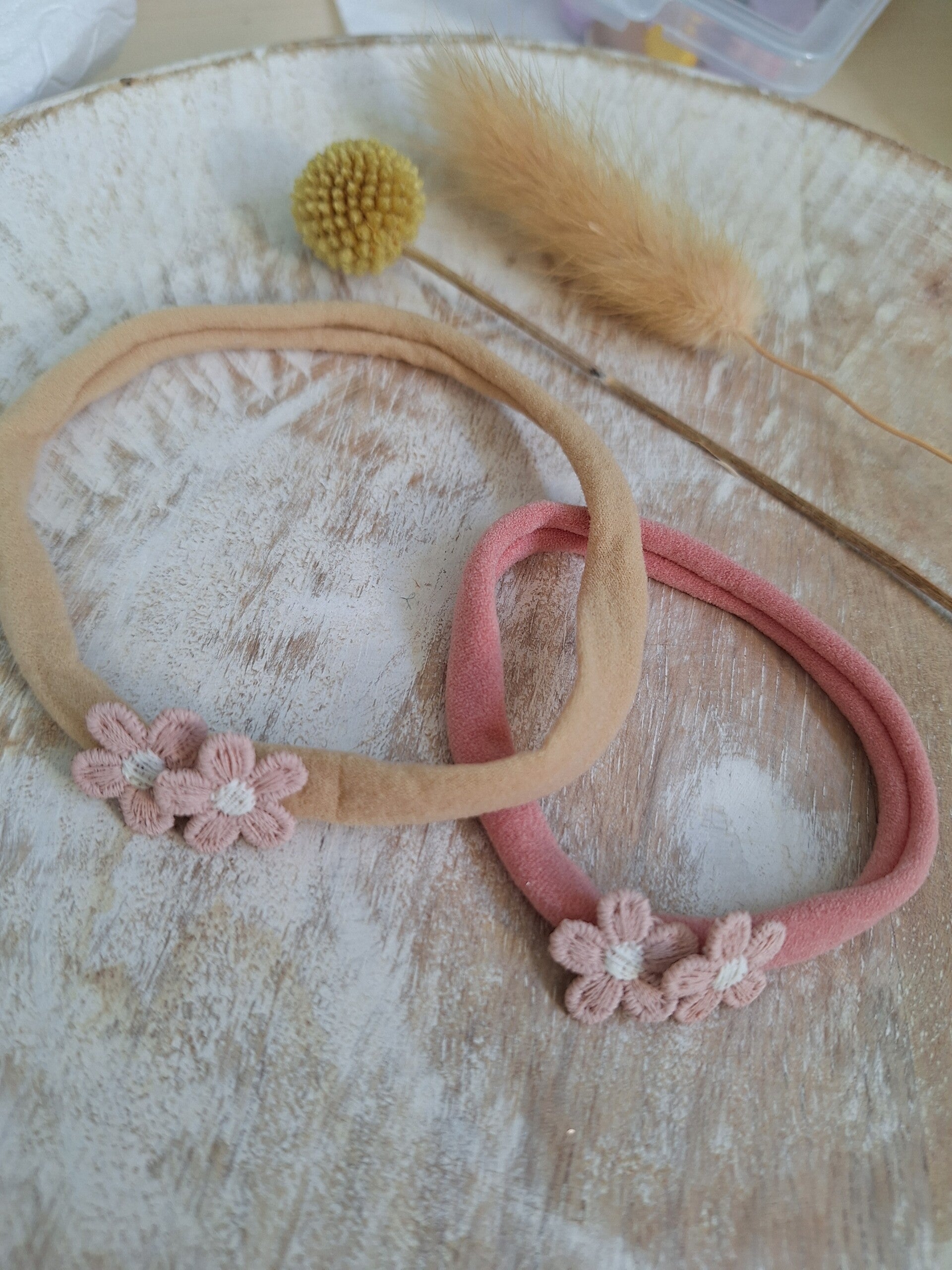 Baby haarbandje Nina - roze