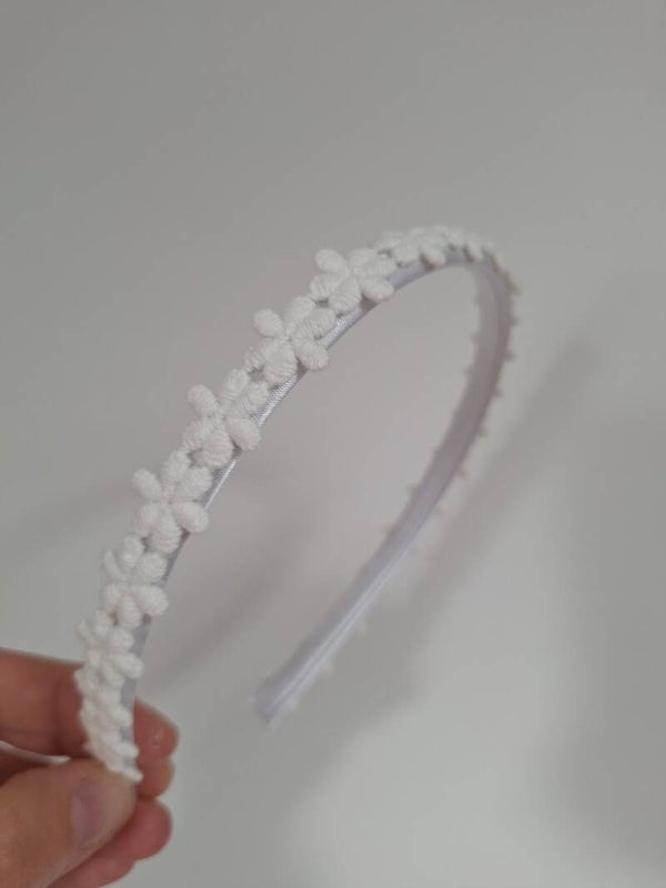 Diadeem Fiep - wit