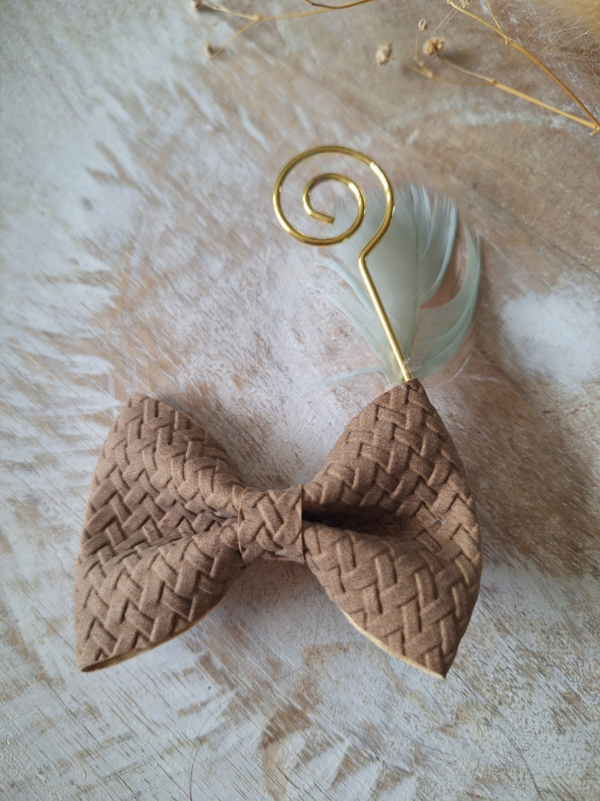 SinterklaasStrik Braided Espresso (1 st)