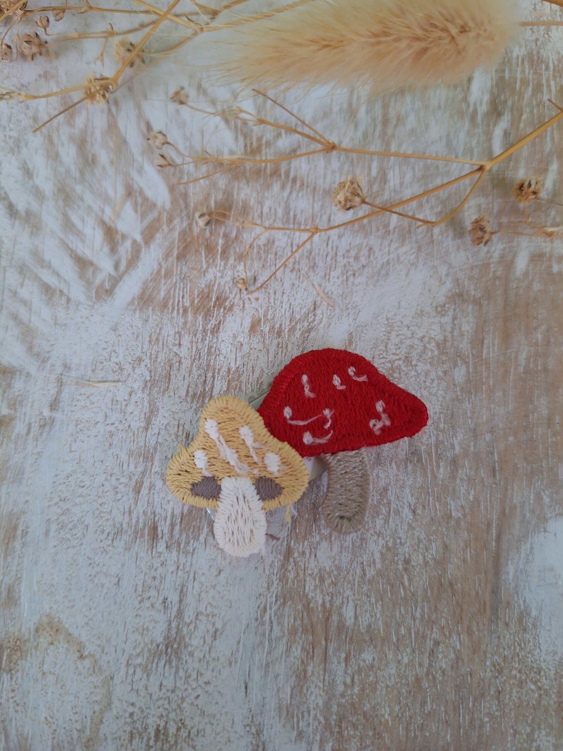 Antislip Robin duo - rood/okergeel