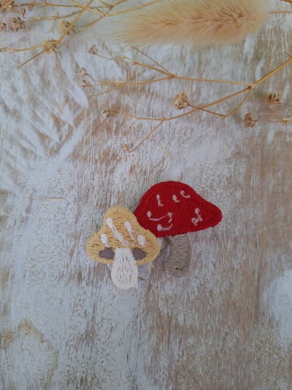 Antislip Robin duo - rood/okergeel