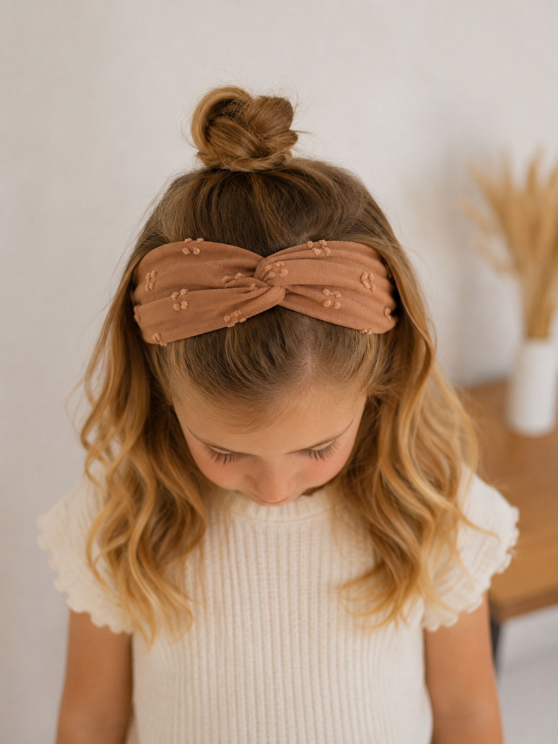 Bandeau roestbruin