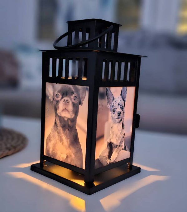 Personalisierte Teelicht-Laterne