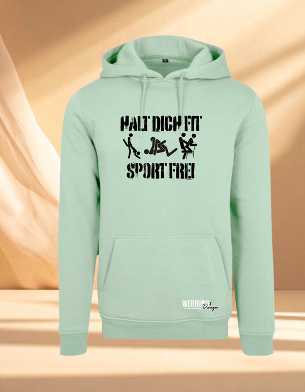 Kapuzenpullover Hoodie Herren - Mint