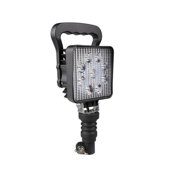 0-420-62 Durite LED Work Lamp With Flexi DIN Connection Handle 9 x 3W 12/24v
