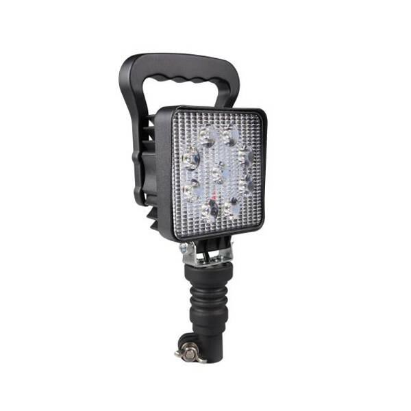 0-420-62 Durite LED Work Lamp With Flexi DIN Connection Handle 9 x 3W 12/24v