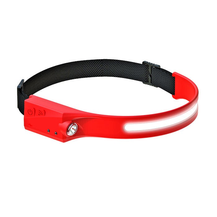 0-699-59  Durite Ultra Light Rechargeable COB LED Head Torch With Motion Sensor