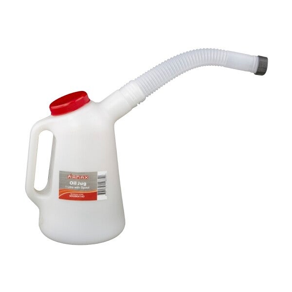 MCANAX JUG OIL 1-Litre with Spout
