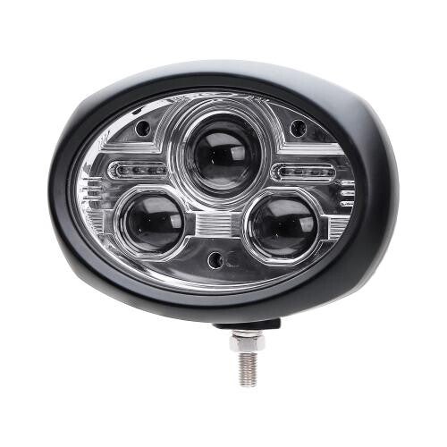 LG832 - 96 Watt LED Oval High Low Beam Headlight with DRL, 5600 Lumen