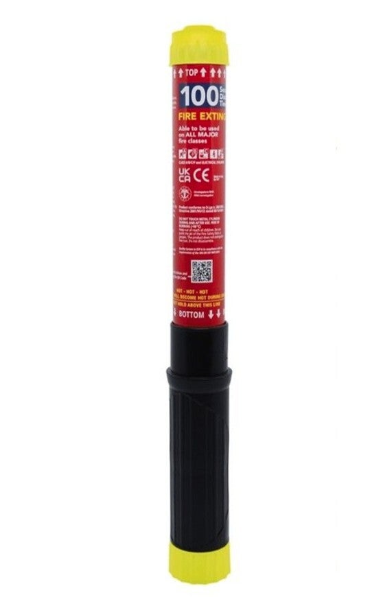 100 Seconds - Fire Safety Stick Extinguisher + Free Mounting Clip