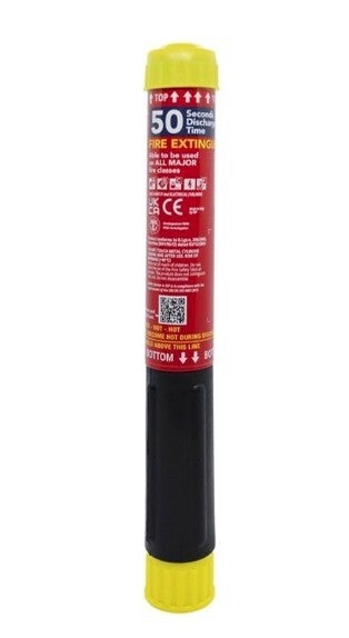 50 Seconds - Fire Safety Stick Extinguisher + Free Mounting Clip
