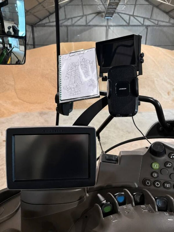 John Deere 6R Phone Bracket Standard Phone Holder (4 Point Mounting System)