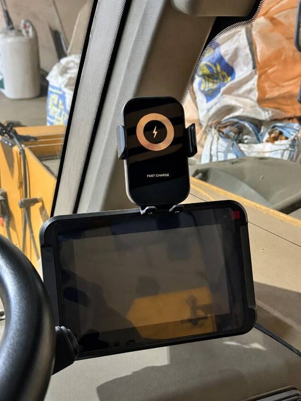 Phone Holder for JCB Telescopic Handlers