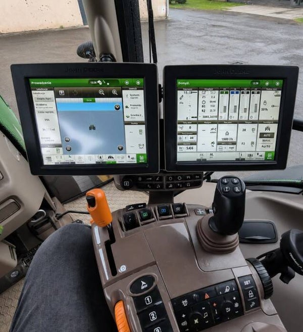 John Deere John Deere 6R/7R/8R/9R Series Double Monitor Bracket - Command Center 4600/G5