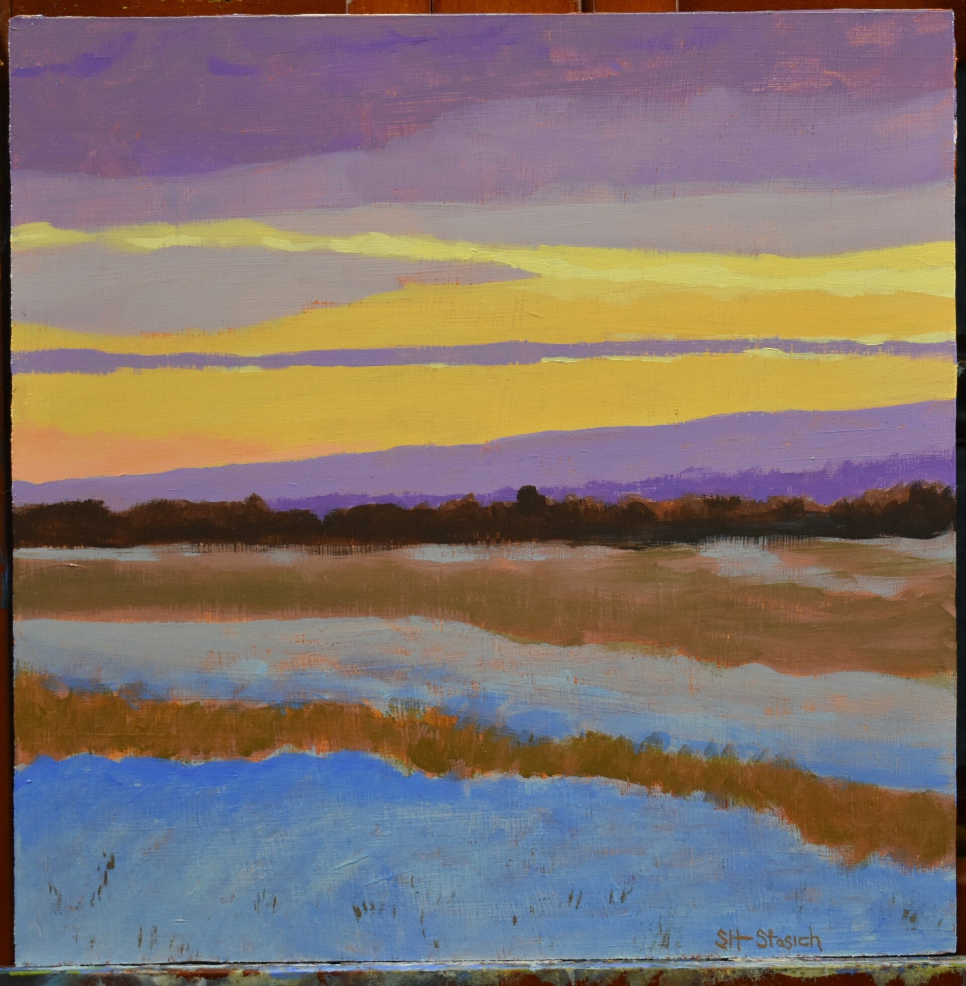 A Winter Sunset