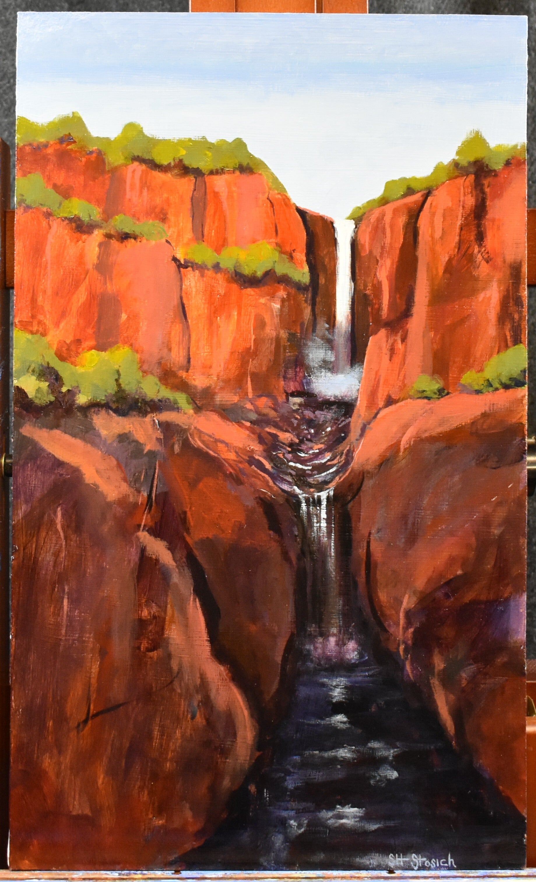 Red Cliff Waterfall