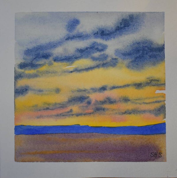 Blue Mountain Sunset