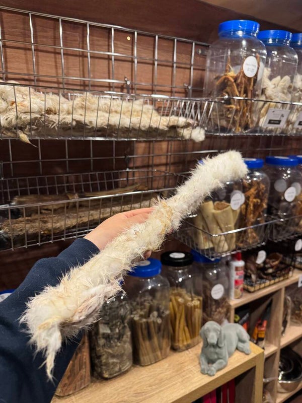 Rabbit skin roll