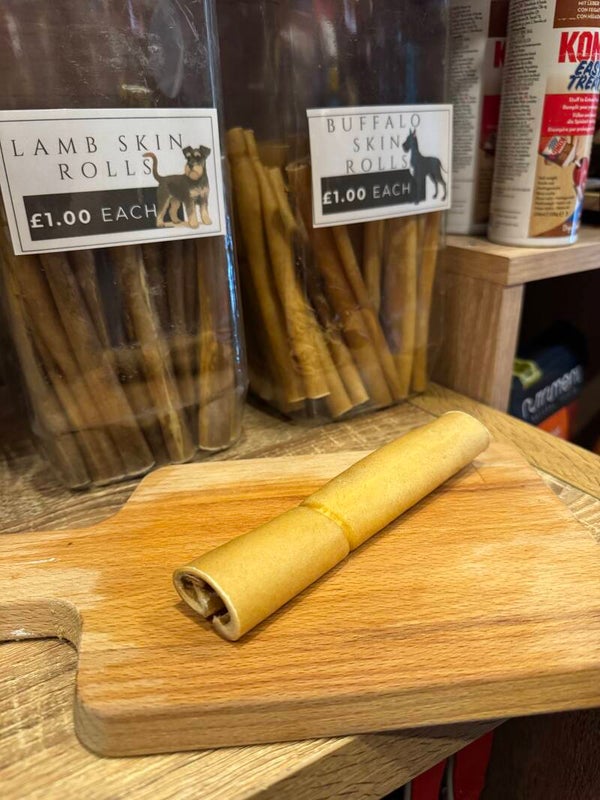 Buffalo skin roll