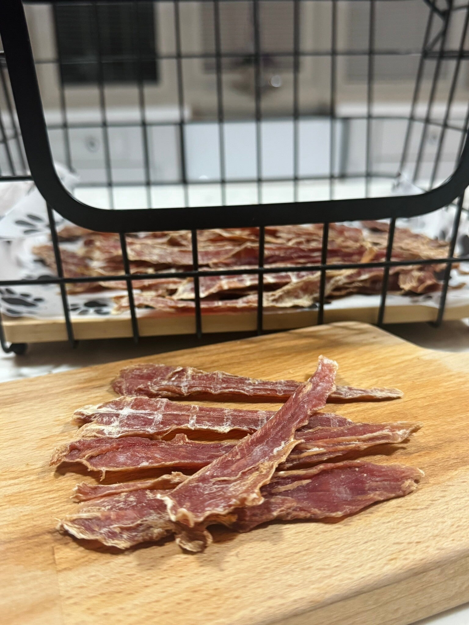 Duck jerky