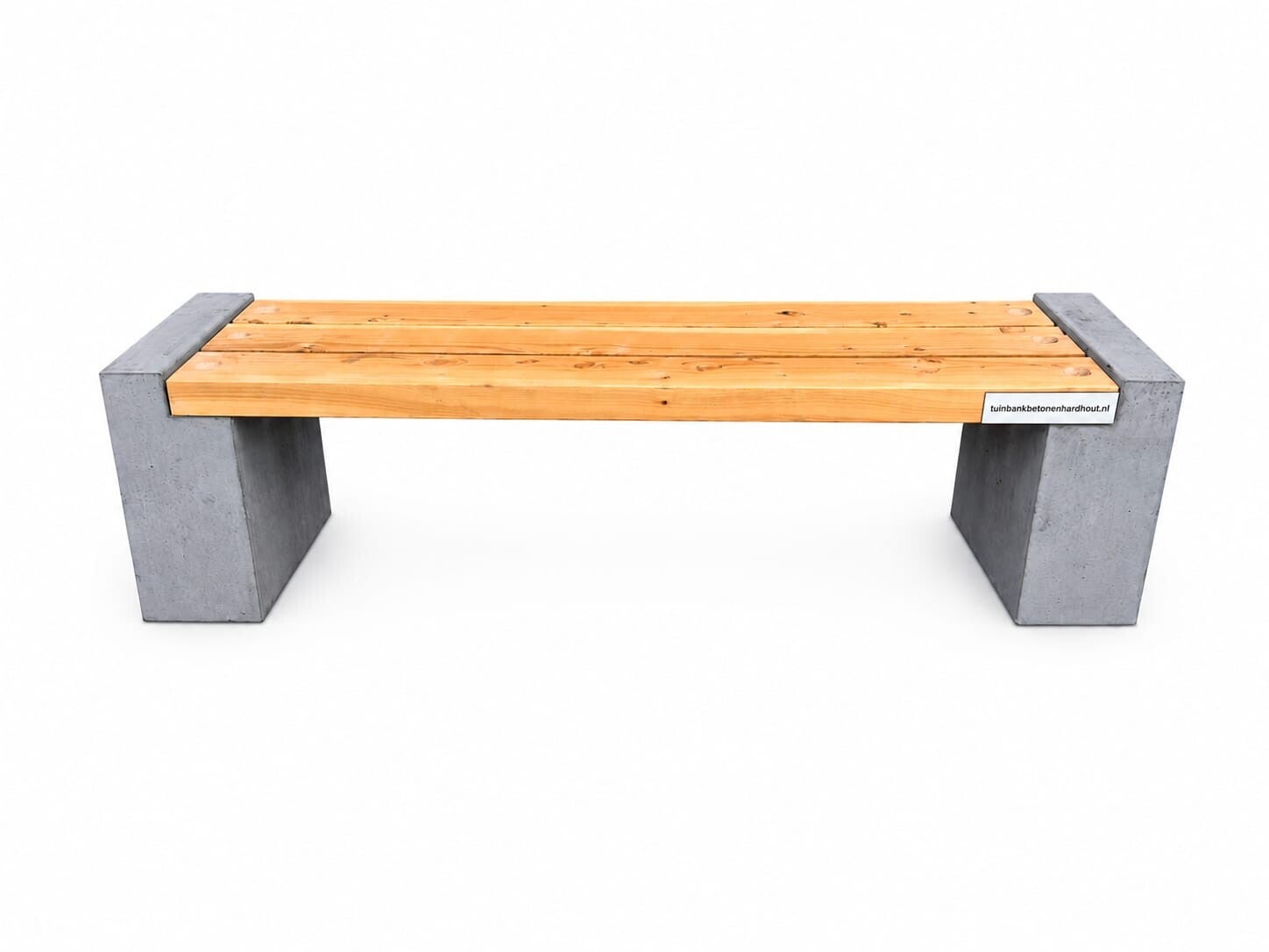 Tuinbank beton en geschaafd Douglas hout 165x45x45cm