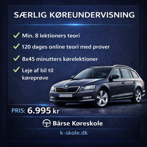 Særlig køreundervisning