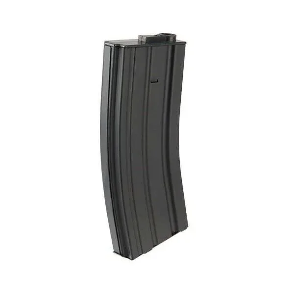Lancer Tactical Mid-cap 120 rounds metal mag - Black