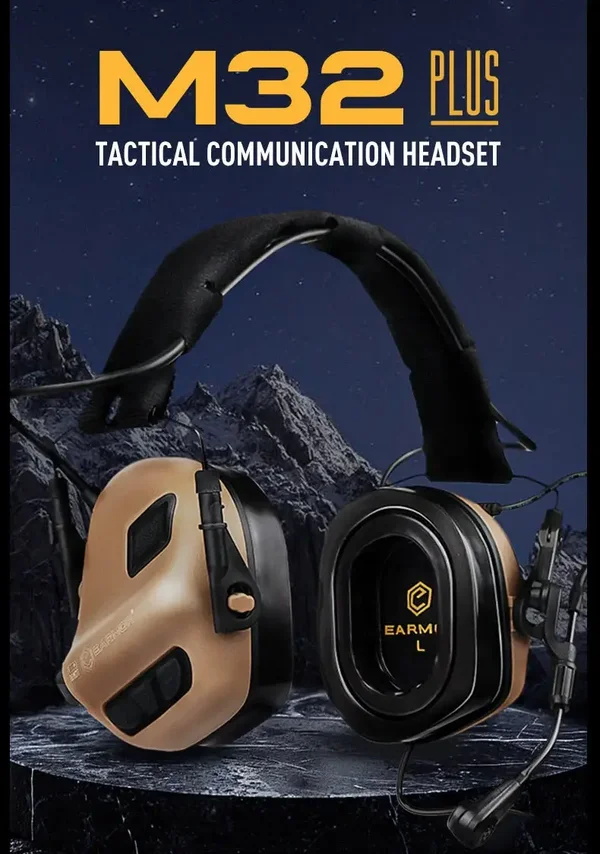 Earmor M32 Plus Tactical Headset With Mic