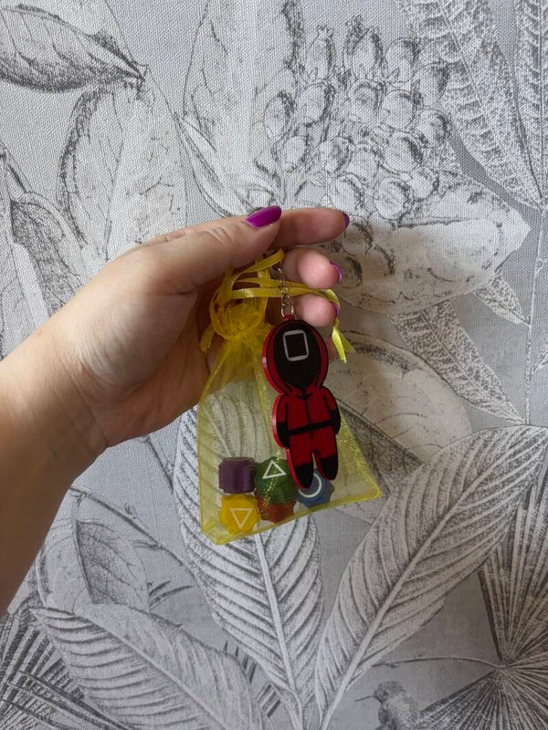 Squid Game: Gongi stenen + sleutelhanger