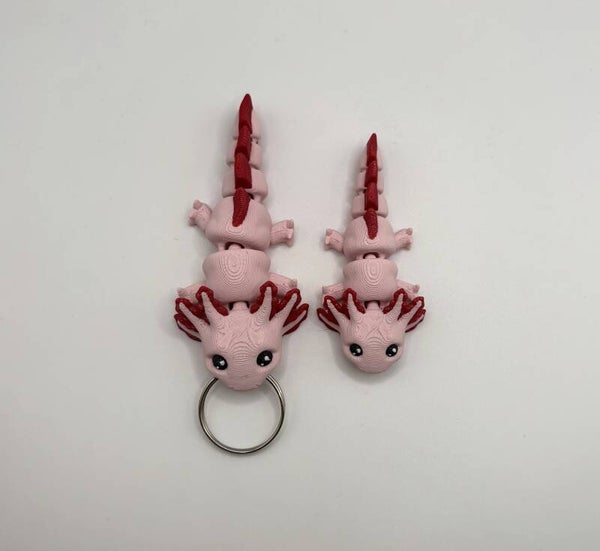 Sleutelhanger / mini Axolotl