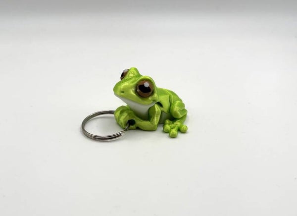 Sleutelhanger / mini Kikker (Frog)