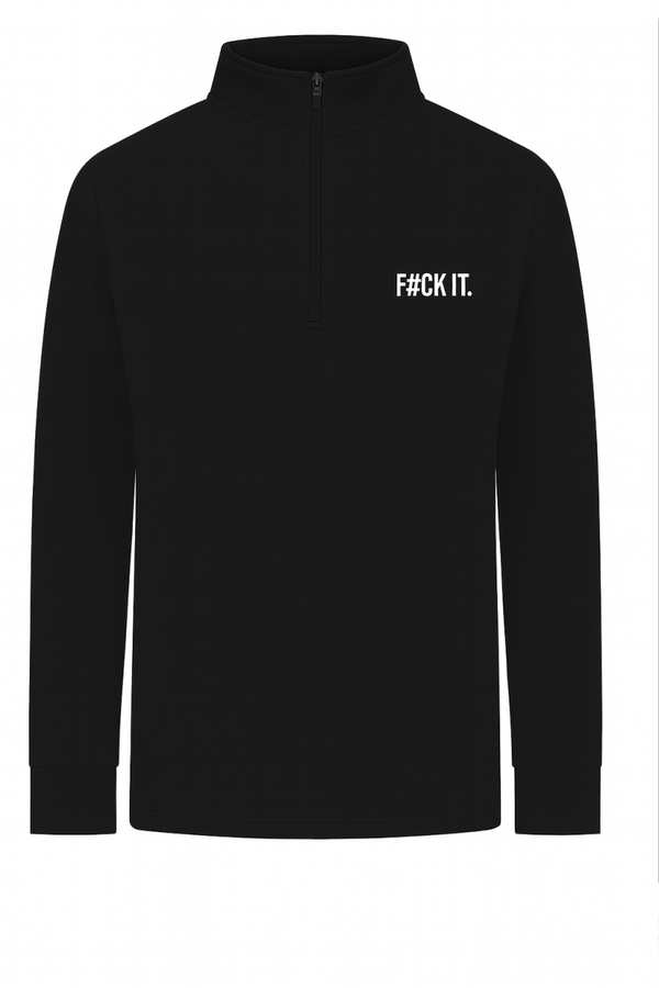 Quarter Zip - Black