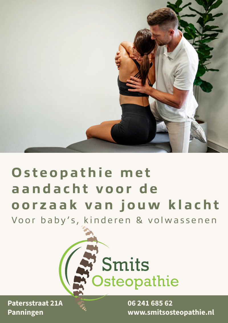 Osteopaat in Panningen voor baby's, kinderen en volwassenen Smits Osteopathie
