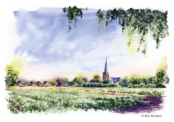 Print Boswaaisestraat Herwen
