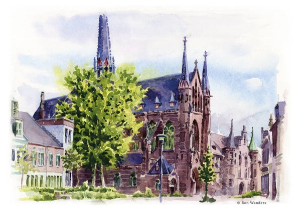 Print Dominicanenklooster Zwolle