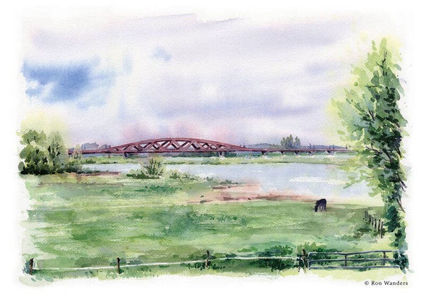 Rode Spoorbrug Zwolle