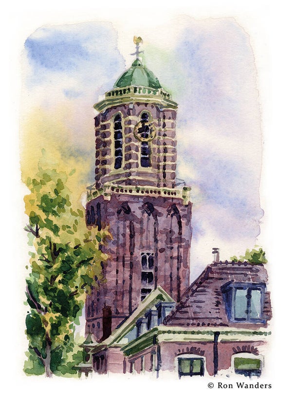 Print de Peperbus in de herfst