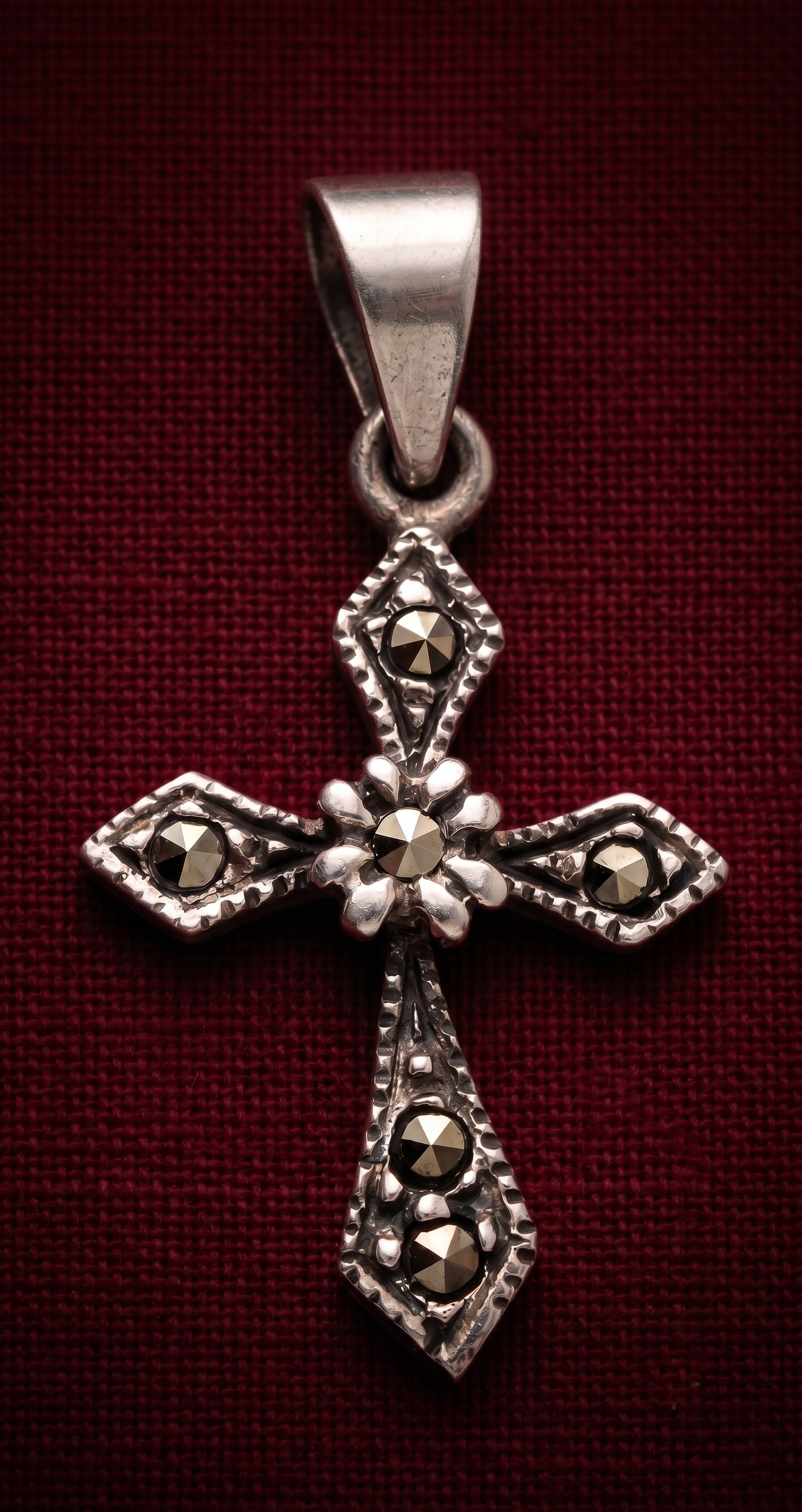 Demonic Cross Talisman Found at Victorian Home Long History Provenance Very Dark