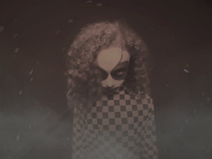 4x6 High Gloss Photograph - Lurking Clown Girl