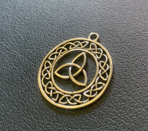 Personal Wish Granting Djinn Spirit Peaceful & Safe Magic Silver Unisex Necklace