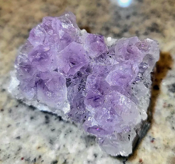 Royal Phylum Marid Djinn Princess Purple Geode Crystal Housing Powerful Spirit