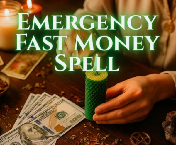 FAST CASH Spell Casting Win $10K Plus Quickly White Light Magick Alchemy Rare