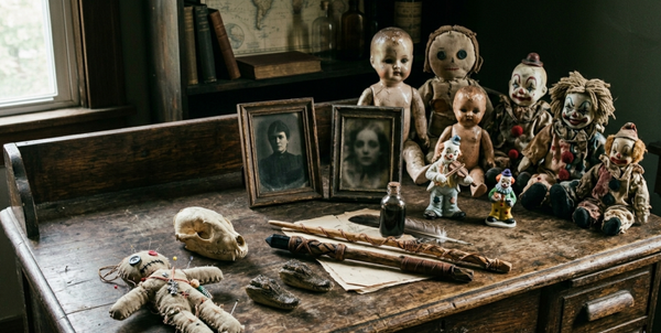 Huge HAUNTED Estate Liquidation Hoarder Collection Paranormal Mystery Item