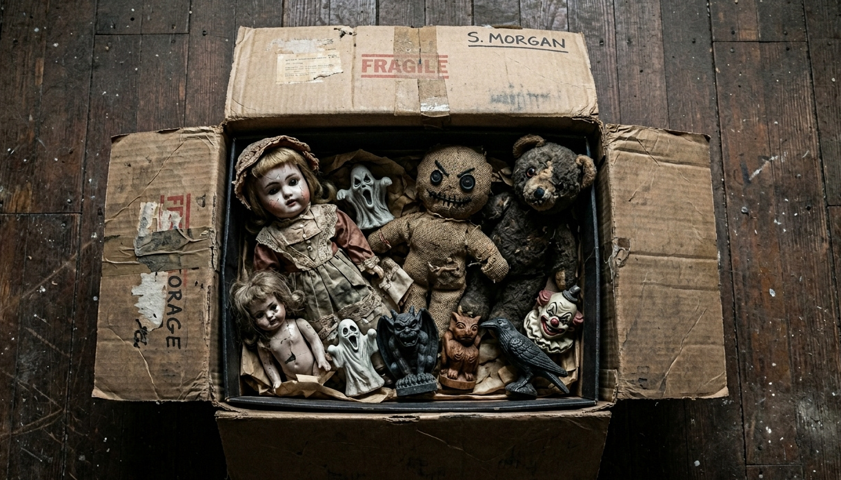 Massive Haunted & Paranormal Estate Collection Liquidation Hoarder Mystery Item