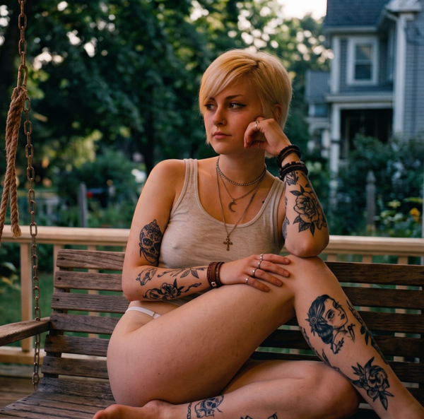 4x6 High Gloss Photograph - Busty Beautiful Constance 2
