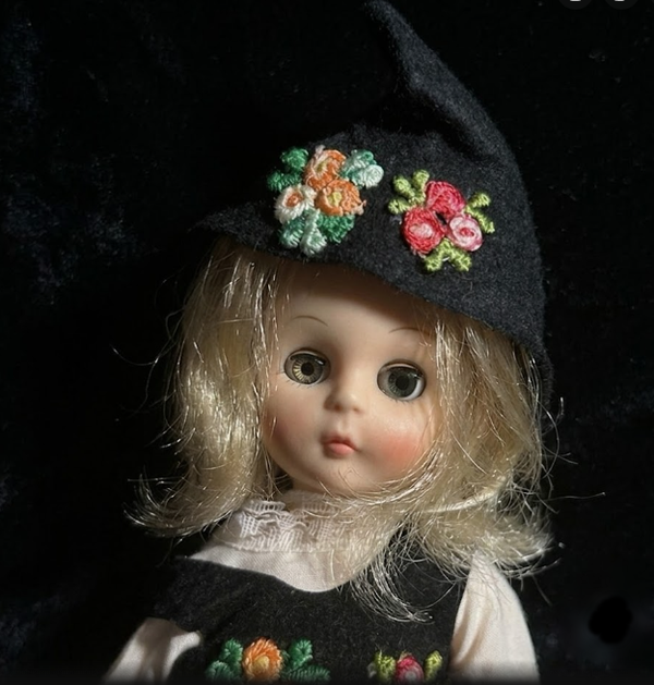 HAUNTED VINTAGE DOLL Gentle Warm Child Spirit Vessel Active Benevolent Mina